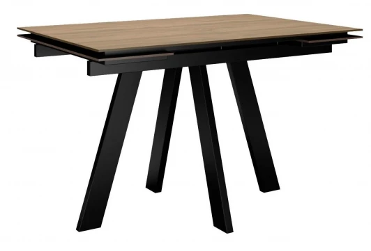 00-00081859 Стол DikLine DM110 Дуб галифакс/опоры черные 00-00081859