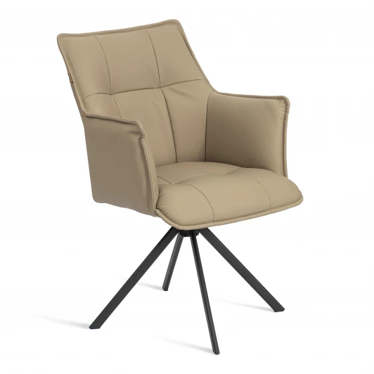 25803 Кресло Lutz/Луц опора 360, экокожа люкс модерн 13-07, капучино Tetchair 25803