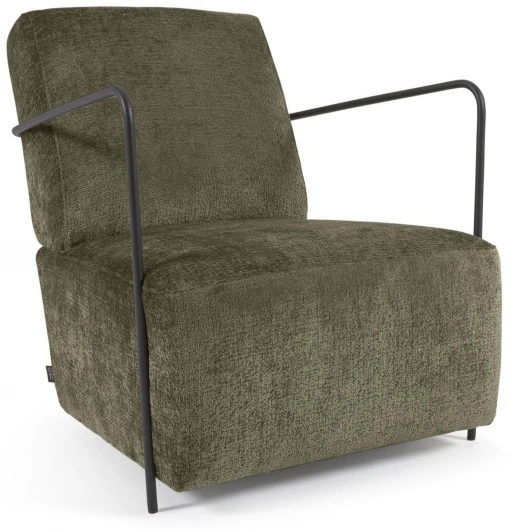 110323 Кресло La Forma (ex Julia Grup) Gamer (Зеленый/ Сосна,Акрил,Сталь,Пена,Металл,Пенополиуретан)