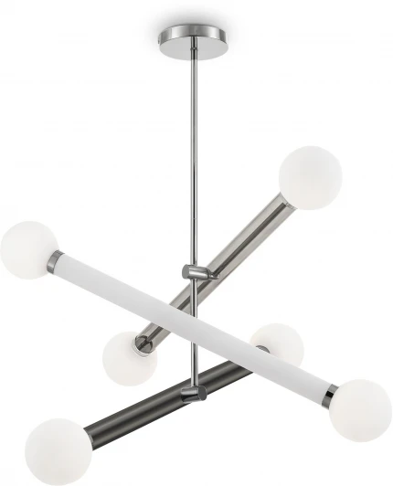 FR5381PL-06CH Потолочная люстра на штанге Freya Cross FR5381PL-06CH (220V, шарики)