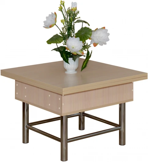 101454 Стол трансформер 2А дуб белёный, Вита