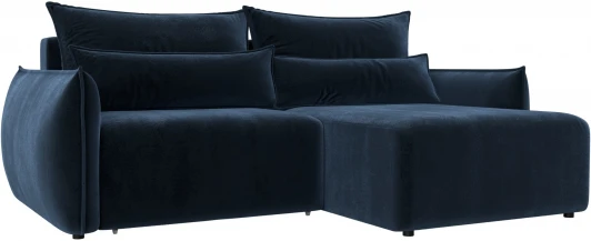 128653 Диван угловой Лига-051 НПБ угол универсальный Лига Диванов (Велюр) арт.128653