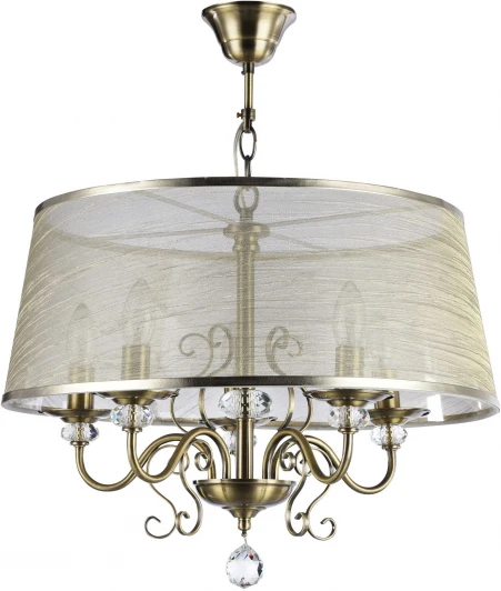 FR2405-PL-05C-BZ Подвесная люстра Freya Driana FR2405-PL-05C-BZ (220V, подвески, на цепи)