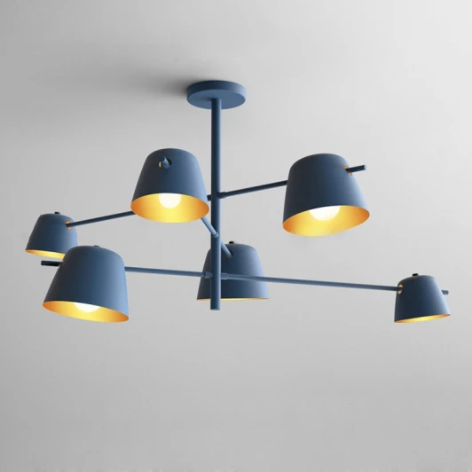 GODA01 Потолочная люстра на штанге Goda Blue ImperiumLoft Goda01 (204170-26) (220V)