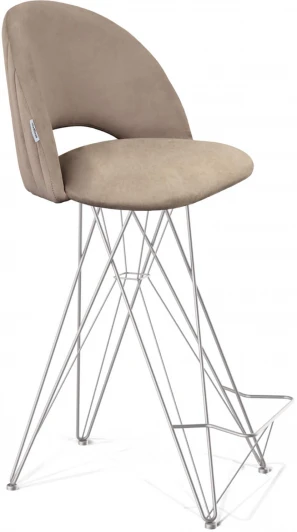 1314411801 Стул барный SHT-ST34-1/S66 латте/хром лак Sheffilton 1314411801