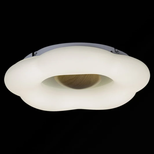 01014-0.3-01 WOOD Потолочный светильник светодиодный с пультом Reluce 01014-0.3-01 WOOD (регулировка яркости, 220V)