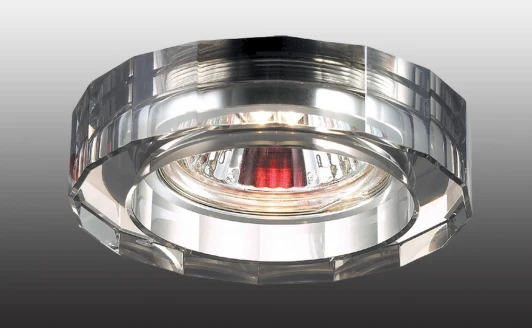 369488 Встраиваемый точечный светильник Novotech Glass 369488