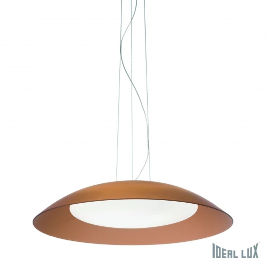 LENA SP3 D64 MARRONE Подвесная люстра Ideal Lux Lena SP3 D64 MARRONE