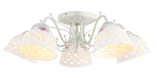 A6616PL-5WG Потолочная люстра Arte Lamp Wicker A6616PL-5WG