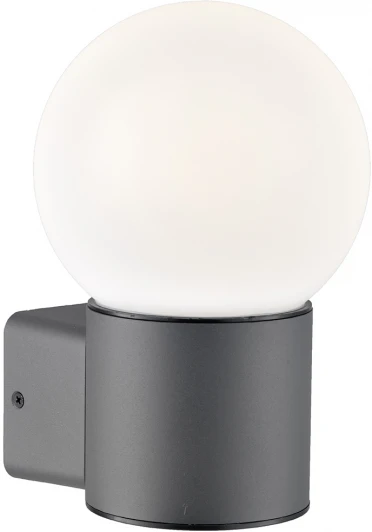 30001W/01 Уличный настенный светильник Escada 30001 30001W/01 E27*20W IP44 Dark grey