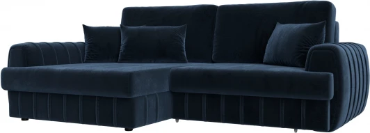 129276L Диван угловой Лига-057 НПБ угол левый Лига Диванов (Велюр) арт.129276L