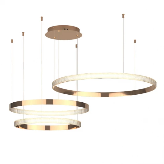 90275/3 медный Подвесная люстра Eurosvet Smart Posh 90275/3 медный