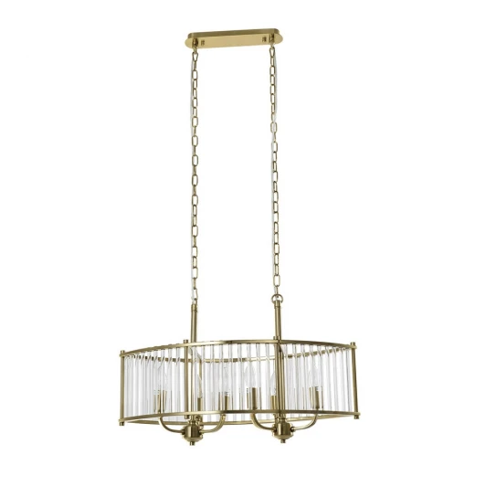 LH3062/6PO-CO-CL Подвесная люстра Lumien Hall Lenora LH3062/6PO-CO-CL