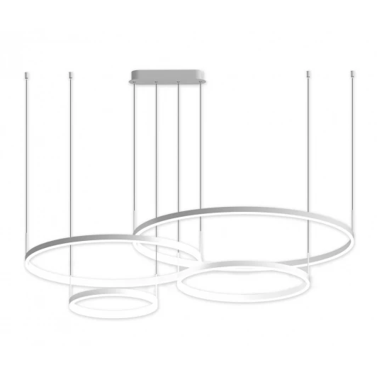 08204,01PA(4000K) Подвесной светильник светодиодный Тор 08204,01РA (220V, на тросе, кольцо)