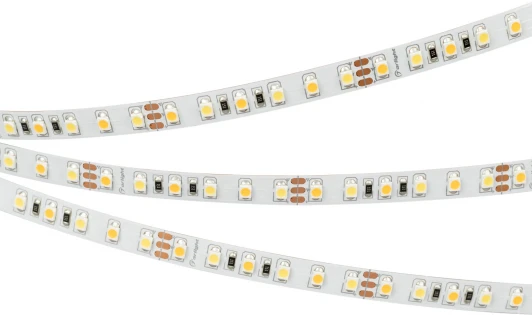 013126(2) Светодиодная лента RT-A120-8mm 12V White-MIX (9.6 W/m, IP20, 2835, 5m) (Arlight, Изменяемая ЦТ) 013126(2)