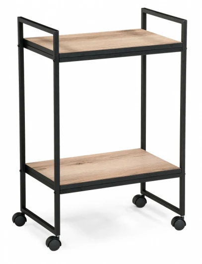 595673 Журнальный стол Woodville Ранд (Металл,ЛДСП/Черный) арт.595673