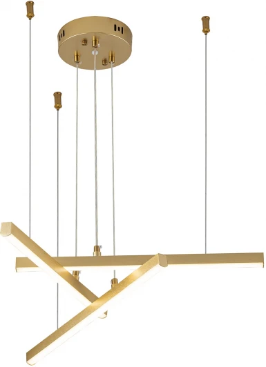 V000085L Подвесной светильник 14017/3P Gold Indigo Paralleli V000085L