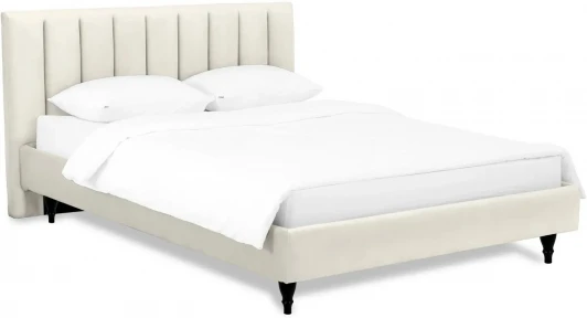 577443 Кровать Queen II Sofia L 1600 ОГОГО (арт.577443), (Ткань/Белый)