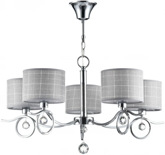 FR5906-PL-05-CH Подвесная люстра Freya Bertrand FR5906-PL-05-CH