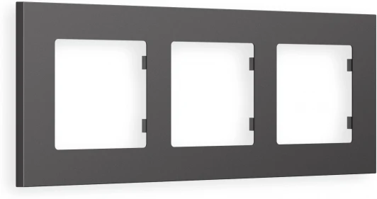 AF250653 Рамка Ambrella Volt ALFA Qubi (Антрацит серый) 3-ая AF250653