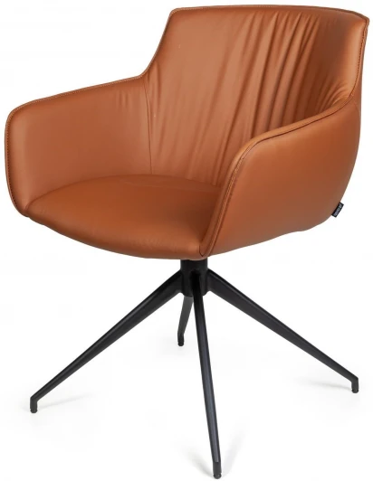 2001000001668 Полукресло Top Concept Sofia, экокожа soft-touch, терракот