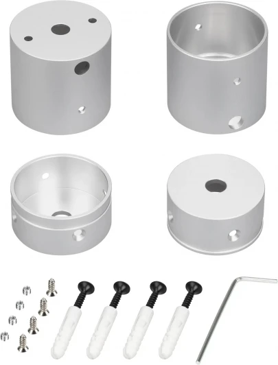 047341 Крепление MonLIGHT-VT-CEILING-DL-D40-SILVER (Arlight, Алюминий) 047341