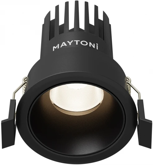 DL115-10W-4K-B Встраиваемый светильник Maytoni Dip DL115-10W-4K-B (LED, 220V, круглые)