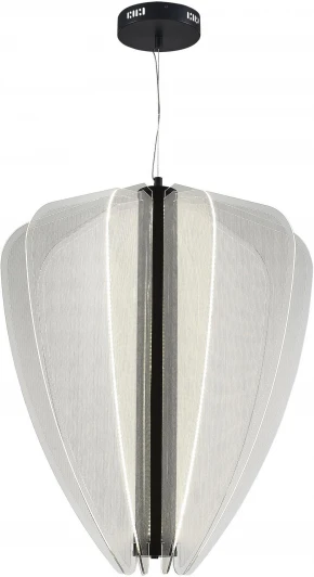 SL6509.413.01 Подвесной светильник ST Luce Fesale SL6509.413.01 Черный/Прозрачный LED 1*75W 4000K (220V, на тросе)
