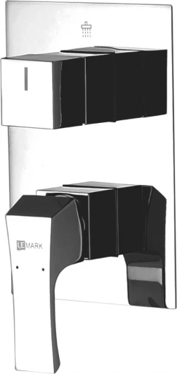 LM4528C Смеситель Lemark Unit LM4528C С ВНУТРЕННЕЙ ЧАСТЬЮ, для ванны с душем