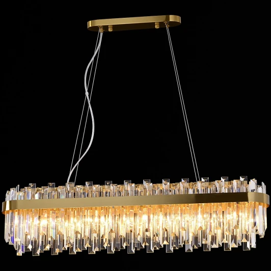 IL5189-8LLS-29 BRASS MIRAGE Подвесная люстра ILLUMICO IL5189-8LLS-29 BRASS MIRAGE