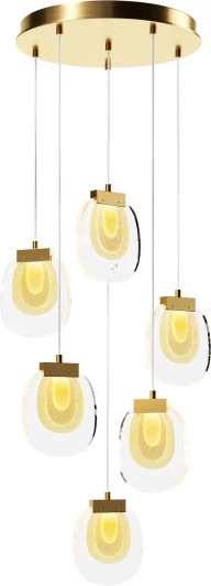 MOD367PL-L18BBSK Подвесной светильник Maytoni Biology MOD367PL-L18BBSK (LED, 220V, на проводе)