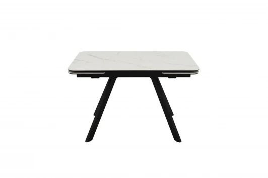102008 Стол NEW, Керамогранит, Черный/Calacata vaglioro Аврора Леон 102008