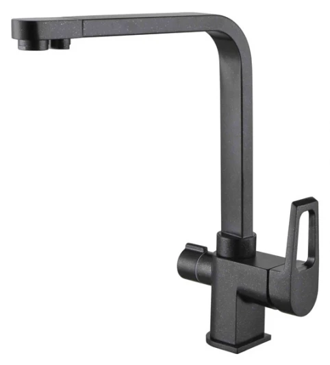 ZR 334 YF Черный металлик Смеситель Zorg Clean Water ZR 334 YF черный металлик для кухонной мойки