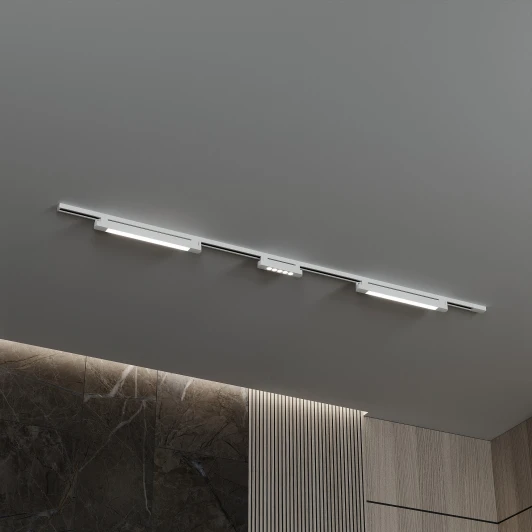 HSBL_kompl_S010_NI2W3K Трековая система в сборе однофазная накладная 220V 58W Hesby Lighting Skylite HSBL_kompl_S010_NI2W3K