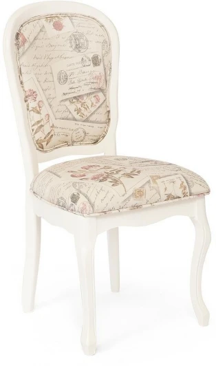 11609 Обеденный стул Tetchair Esmee (Дерево гевея/Слоновая кость) 11609