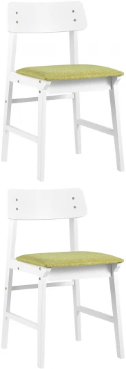 УТ000005361 Стул Stool Group ODEN WHITE оливковый 2 шт. УТ000005361