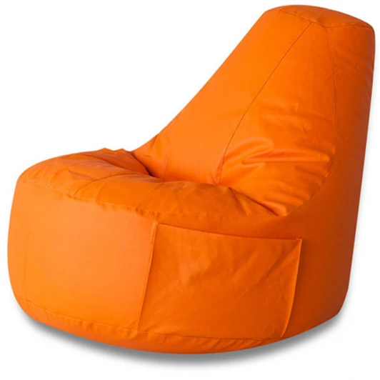 3710801 Кресло Dreambag Комфорт Оранжевое ЭкоКожа (Классический) 3710801