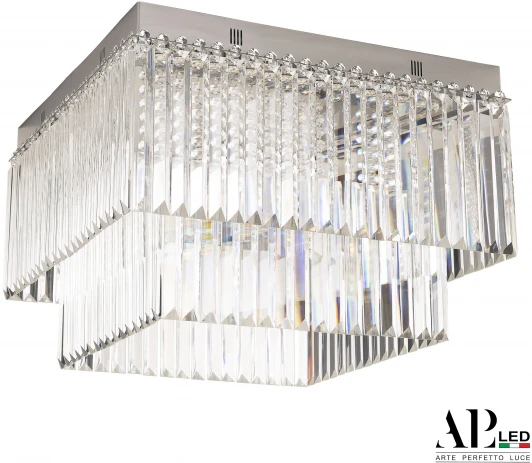 SH10.52.C.Ni.4000.PK Потолочная люстра светодиодная APL LED Sicilia SH10.52.C.Ni.4000.PK