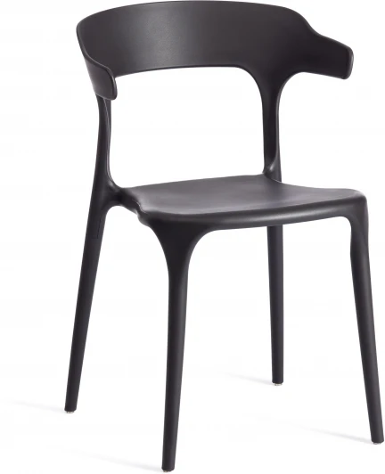 24692 Стул TON (mod. PC33) / 1 шт. в упаковке Tetchair (Пластик/Черный) арт. 24692