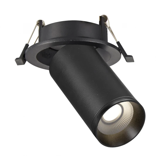 ST759.408.01 Встраиваемый светильник светодиодный черный GU10 1*50W ST Luce ST759.408.01