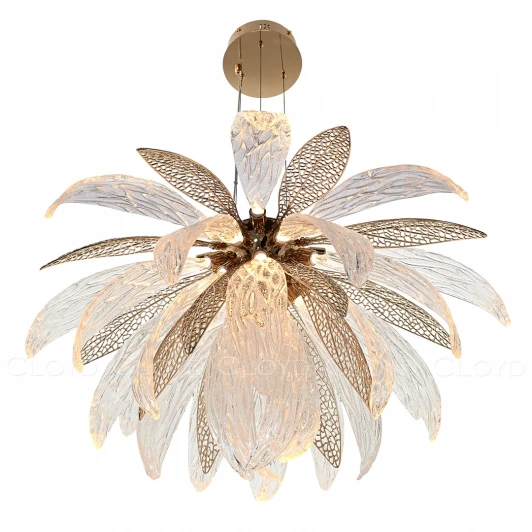 11420 Подвесная люстра светодиодная с цветами Cloyd Tuvalu 11420 (220V, на тросе, цветы)