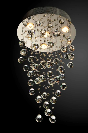 1-9802-4-CR GU10 Потолочная люстра Максисвет 1-9802-4-CR GU10