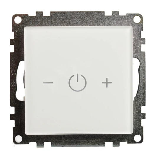 50276 Выключатель диммирующий сенсорный 250В 150W (белый) Stekker Катрин 50276