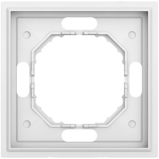 DS21133 Рамка 1-я, матовый белый Donel S08 DS21133