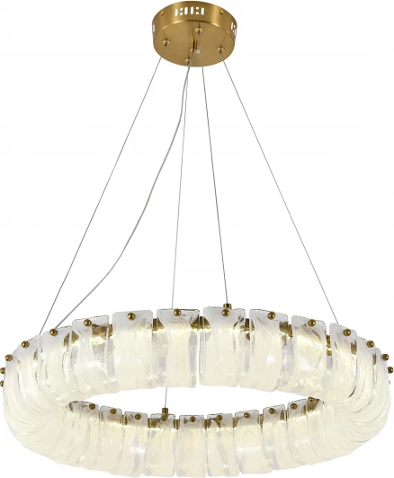 V000131L Подвесной светильник (12043/8P Brass) Indigo Impressione V000131L (LED, 220V, на тросе, круглые)