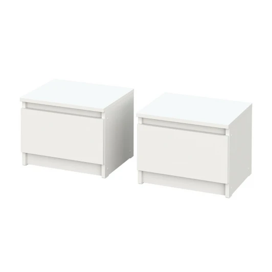 00-00220762 Тумба Арника прикроватная Денвер (2 шт.), Белый
