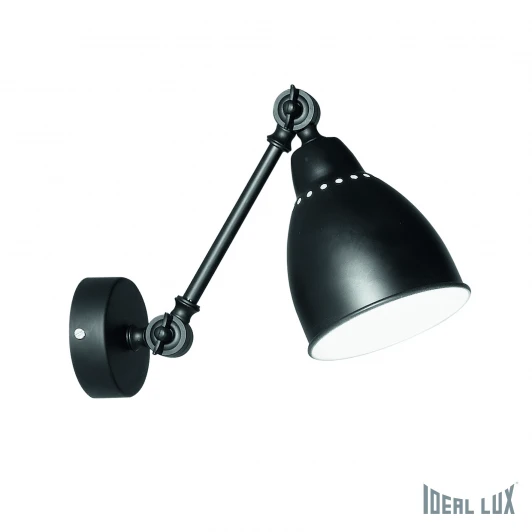 NEWTON AP1 NERO Бра Ideal Lux Newton AP1 NERO