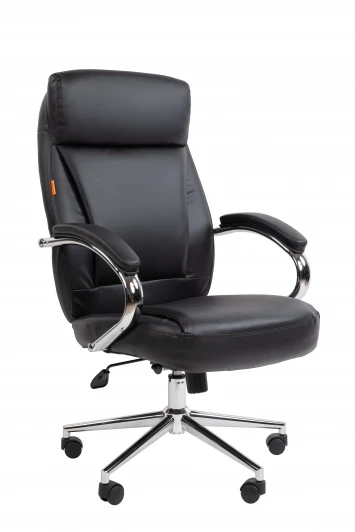 CHAIRMAN 794 ЭКО Офисное кресло Chairman 794 Россия хром экокожа черная