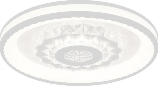 52368 0 Потолочная люстра светодиодная с ДУ Ritter Crystal 3D 52368 0