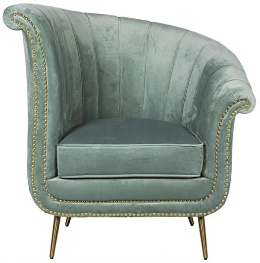 48MY-2682-R MNT GO Кресло Garda Decor 48MY-2682-R MNT GO (Золото/Мятный)